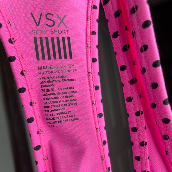 VSX Sport Pink Polka Dot Tank - Picture 4 of 4